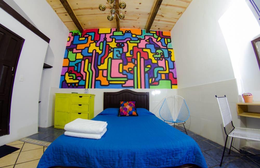 Gente de Más Hostel Puebla de Zaragoza Esterno foto