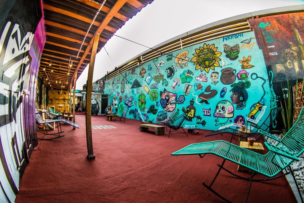 Gente de Más Hostel Puebla de Zaragoza Esterno foto