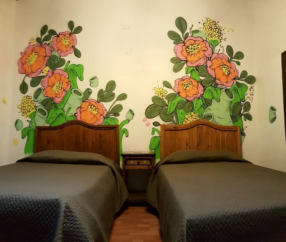 Gente de Más Hostel Puebla de Zaragoza Esterno foto