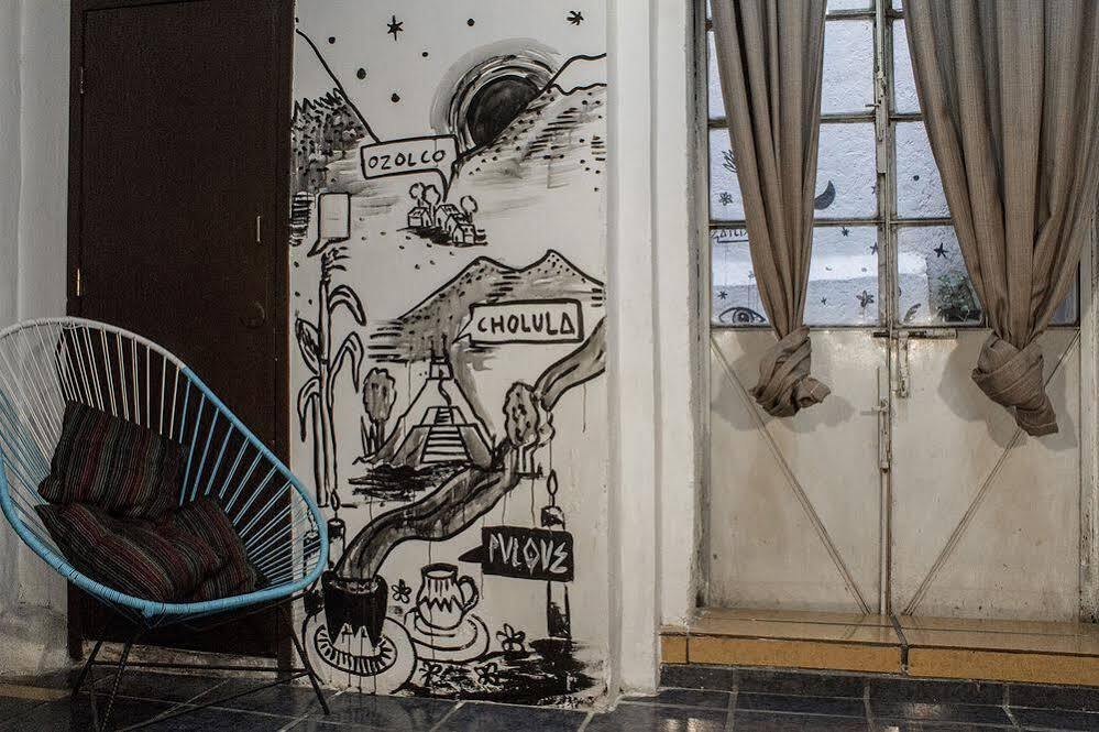 Gente de Más Hostel Puebla de Zaragoza Esterno foto